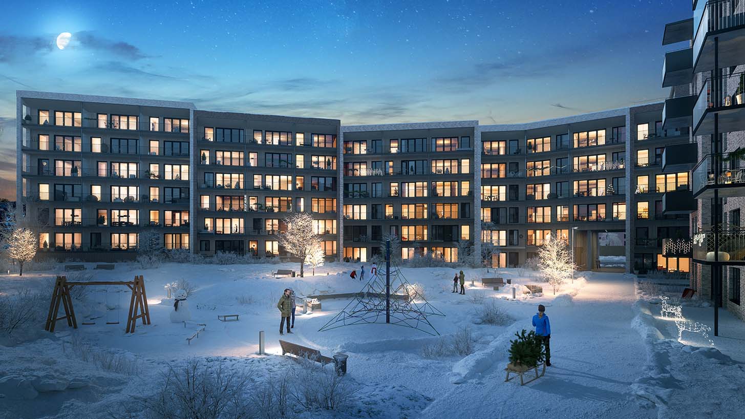 Thon Eiendom boligprosjekt Strømmen Verksted