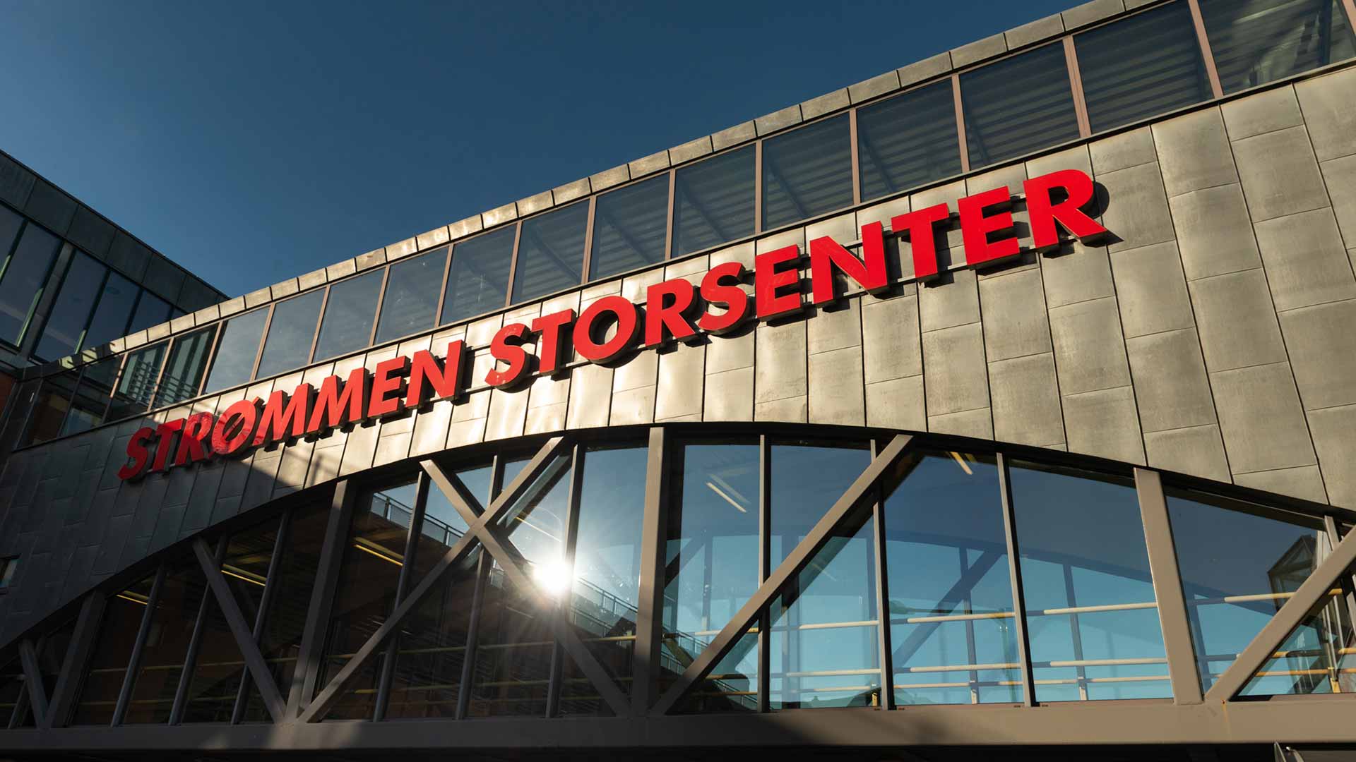 Fasade Strømmen Storsenter