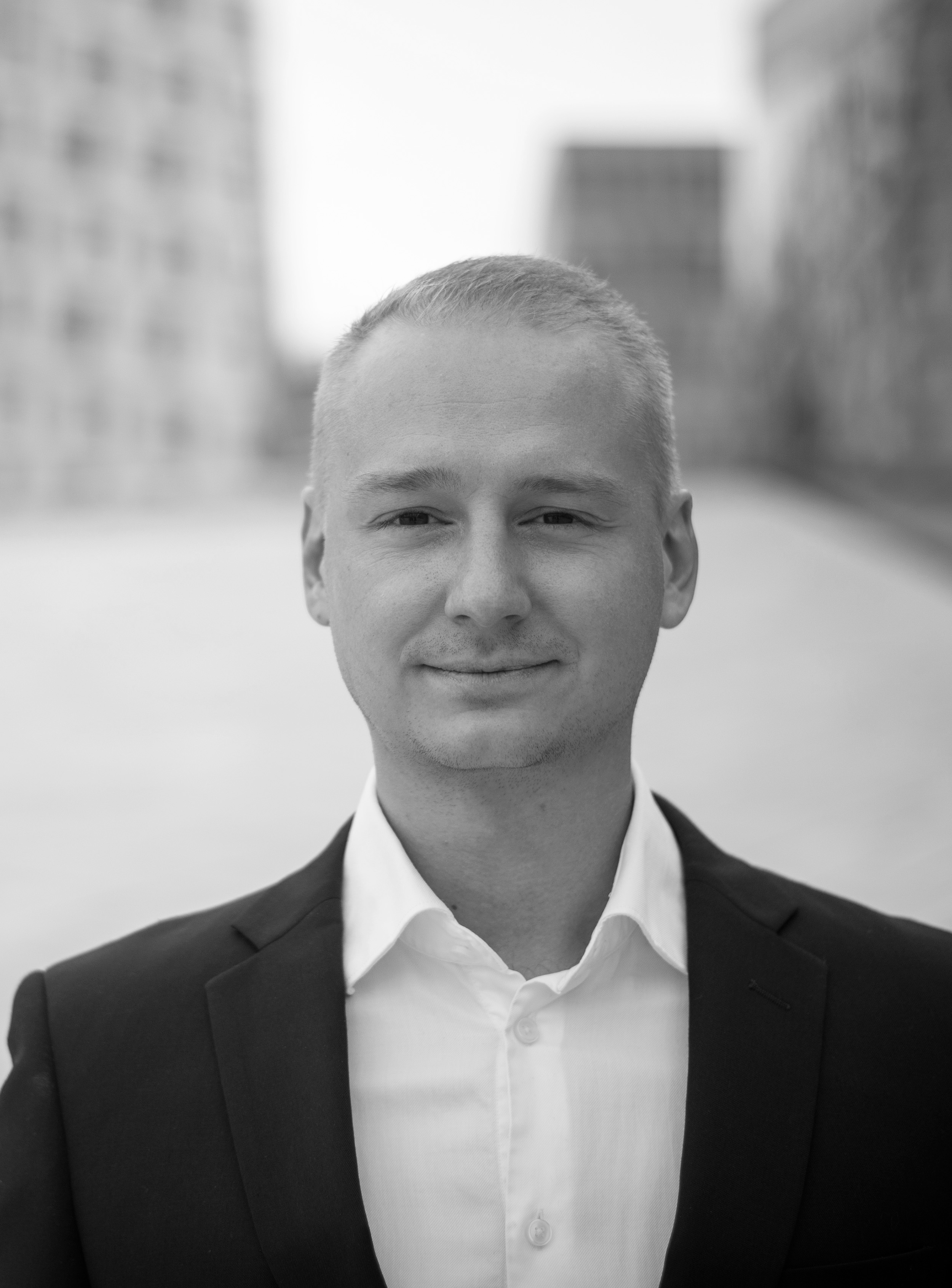 Bilde av eiendomssjef John Ejnar Blomlie Müller