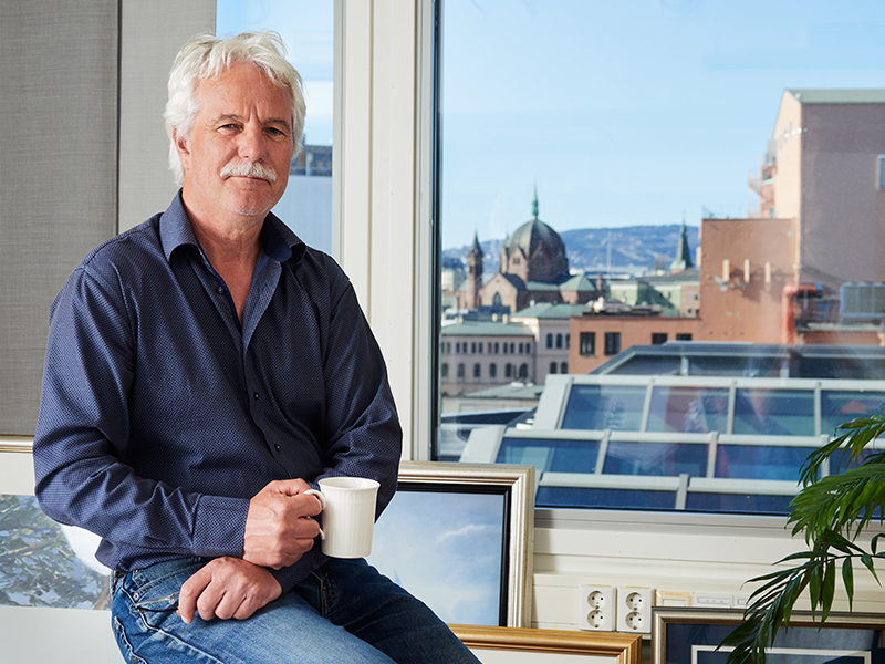 Bildet viser Bjørn Larsen som er administrerende direktør i EFI.