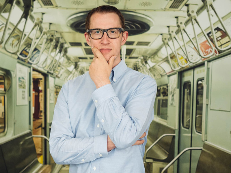 Jostein Ludvigsen i KARL JOHANS GATE 2