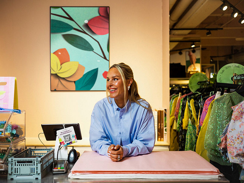 FRA KEBABSJAPPE TIL KLESBUTIKK: Gründere startet butikk i Thon Eiendoms utleielokaler