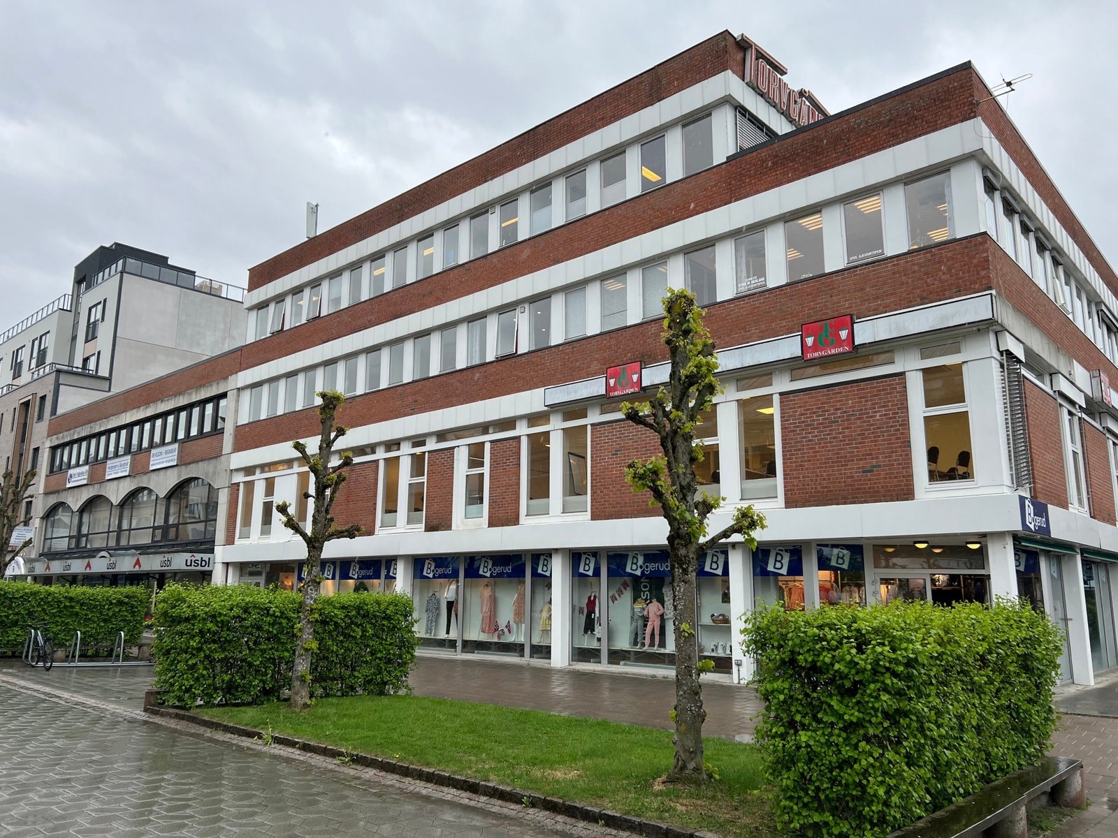 Det er heis i bygget