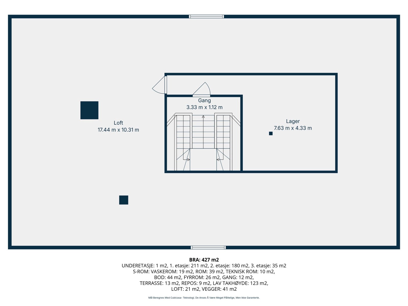 Plantegning, 4 etasje