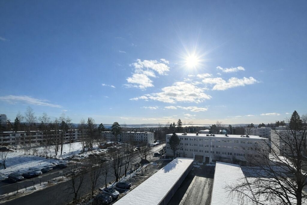 Flott utsikt mot Oslofjorden.