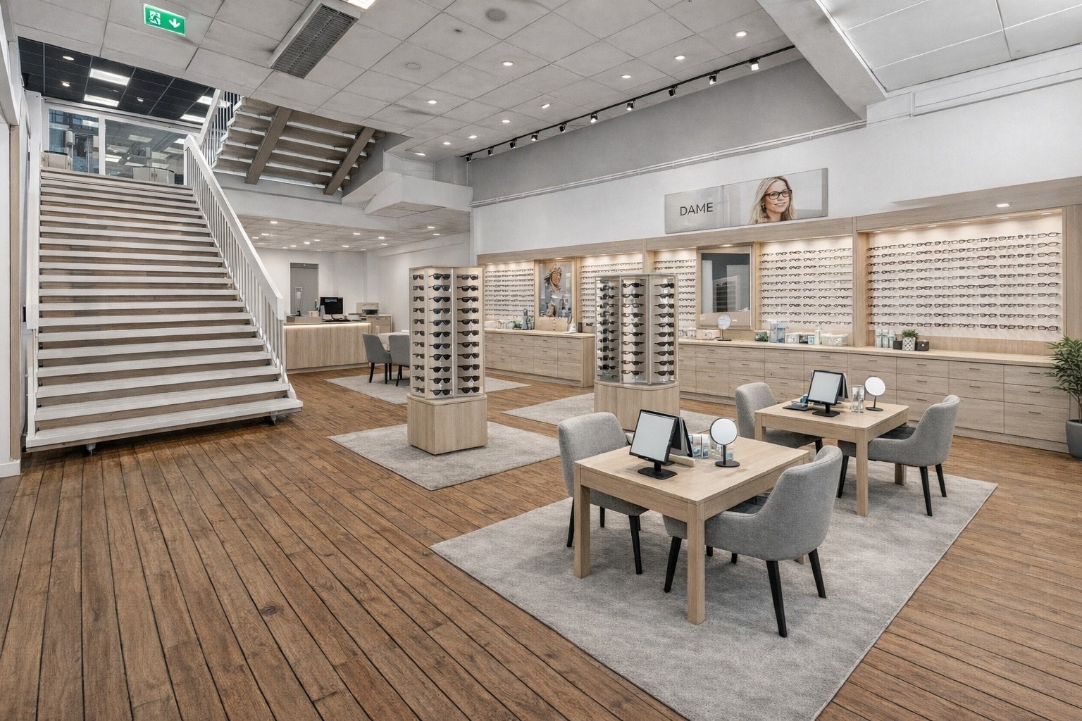 Illustrasjon ved hjelp av Ai av hvordan det kan innredes